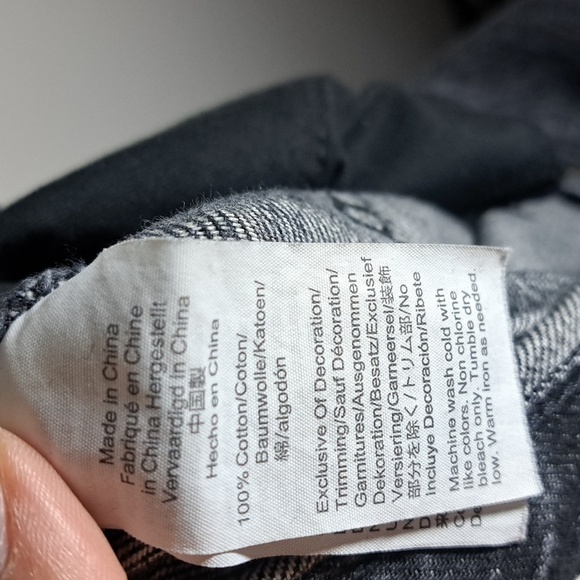 Madewell Women's Perfect Vintage Distresse Jean in Lunar Wash Size 25 - Picture 13 of 13